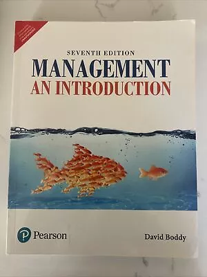 Management : An Introduction 7Th Editi... David Boddy • £19