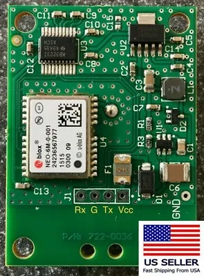 2 Pcs Ublox Neo-6m GPS Module W/Taoglas Antenna Serial Port Output USA Seller • $9.99