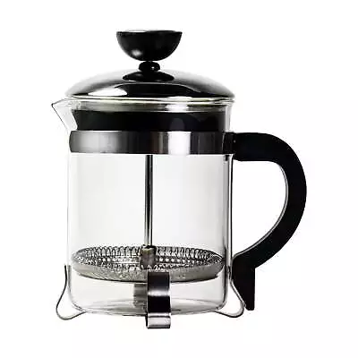 Classic Stainless Steel French Press Coffee Maker 4 Cup Chrome • $19.85