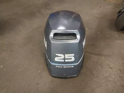 Yamaha 25hp 25 Four Stroke  ( 4 Stroke ) Outboard Motor Cowl Cowling Hood Cover • $200