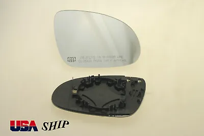 Passenger Side Mirror Glass Heated  FOR VW GTI GOLF JETTA MK5 PASSAT B6 USA SHIP • $19.99