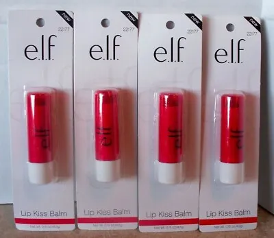 Lot Of 4 Elf Lip Kiss Balm XO RED 22177 New & Sealed • $8.99