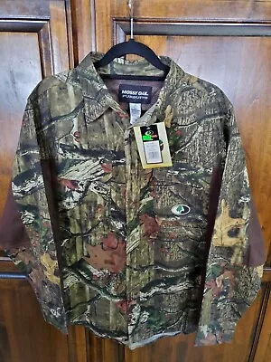 Mossy Oak Break Up Infinity Camo Hunting Shirt 100% Cotton MENS LARGE/REG NOS #2 • $39.99