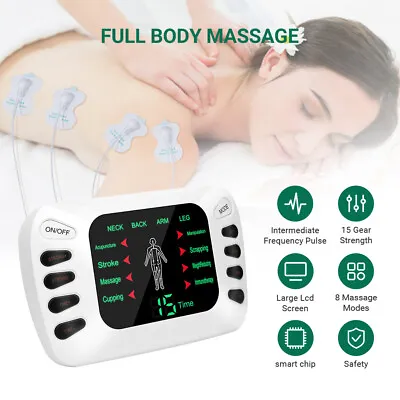 Electro Microcurrent Stimulation Body Relax Muscle Massager Slimming Machine USA • $20.99