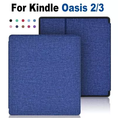 Auto Sleep/Wake 7 Inch EReader Folio Case For Kindle Oasis 2/3 Home Office • $16.01