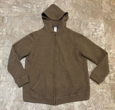 Patagonia Cashmere Zip Up Hoodie Sz L • $125