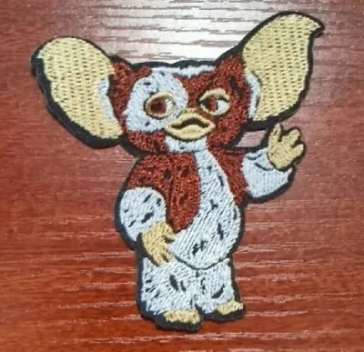Gizmo Gremlins Patch Classic 80s Movie Cute Embroidered Iron On Patch 3x3  • $4