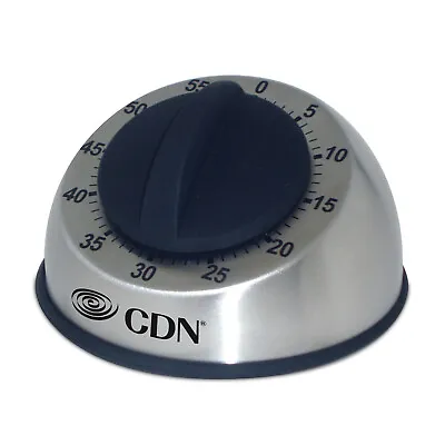 CDN Heavy Duty Mechanical Rotary Timer Stainless Steel • $17.95