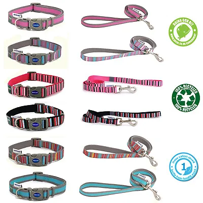 £5.49 • Buy Ancol Adjustable Dog Collar Or Lead 100% Recycled Material Puppy Matching 