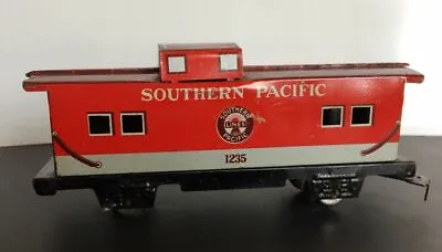 MARX Toy Trains Southern Pacific Lines Caboose #1232 VG • $12