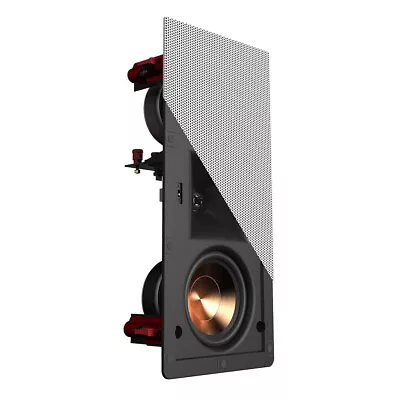 Klipsch PRO-24RW LCR Dual 4  Minimal Footprint 120W/8ohm In-Wall Speaker White • $422.10