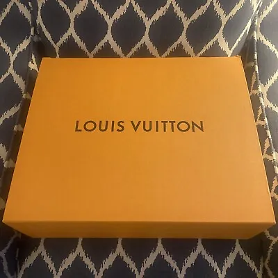 Authentic Louis Vuitton XL Magnetic Gift Box — W-14.5”…L-18”….H-7”… • $35.99