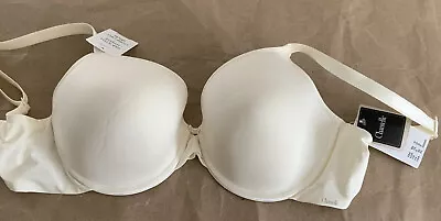 CHANTELLE Basic Invisible Memory Foam Stretch-jersey T-shirt Bra 32 F Underwire • £20