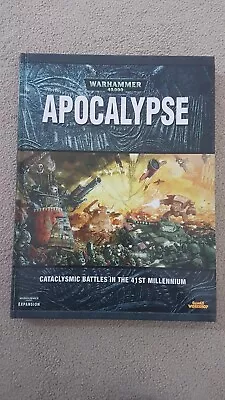 Warhammer 40000 Apocalypse Rulebook (hardback 2007 Games Workshop 40k) • £15