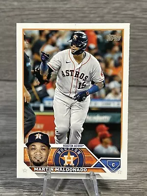 2023 Topps Series 2 Advanced Stats Martin Maldonado #495 Houston Astros /300 • $3.50