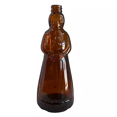 Vintage 1983 Mrs. Butterworth's Brown Amber Glass Syrup Bottle 10  • $12