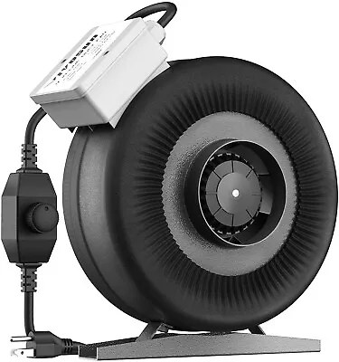 VIVOSUN Inline Fan 6  440CFMDuct Ventilation Exhaust Variable Speed Controlle • $67.99