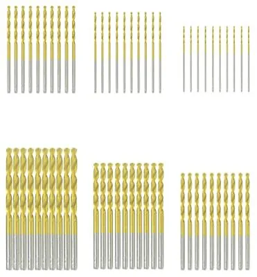 60 Pcs 1.0mm1.5mm2.0mm2.5mm3.0mm3.5mm Drill Bit Set Premium 4341 Hss Micro Drill • $14.23