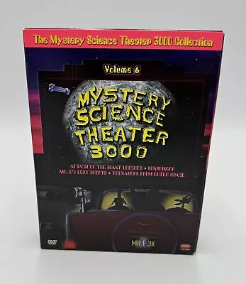 MST3K - Mystery Science Theater 3000 - Volume 6 (2004 4-disc DVD Set) • $15.95