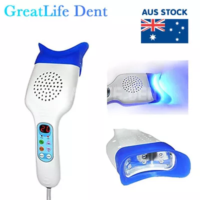 10LED Mini Handheld Teeth Whitening Machine Bleaching Accelerator Lamp GreatLife • $131.99