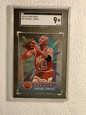 Michael Jordan SGC Mint 1994/95 Topps Finest #331 • $125