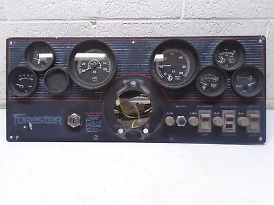 CD1 Forester Marine Gauge Cluster Dash Panel Fuel Volt MPH RPM Temp Oil - No Key • $120