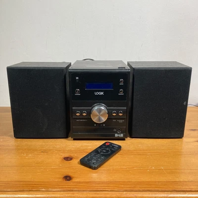 LOGIK Compact Micro Stereo Hi-Fi System With CD Player & DAB Radio - LHFDAB14 • £34.99