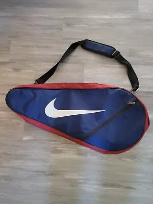 Vintage Nike Double Sided Tennis Racket Ball Bag OG 🔥 Tote Shoulder Strap Bag • $49.99