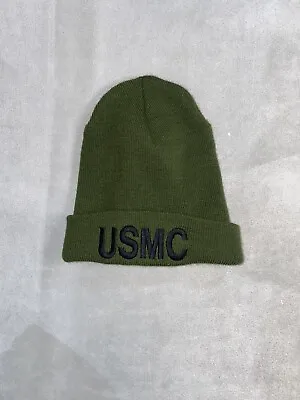 Us Marine Corps Watch Cap/ Beanie Green Vintage  • $15