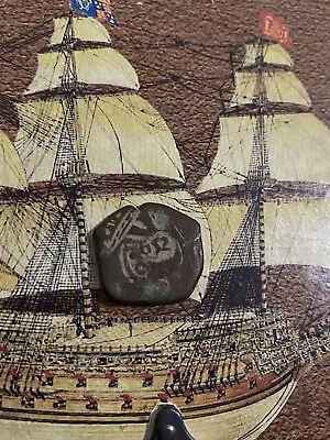 1652? 8 Maravedis Spanish Empire Pirate Cob Hammered Coin🇪🇸 Old World History • $0.01
