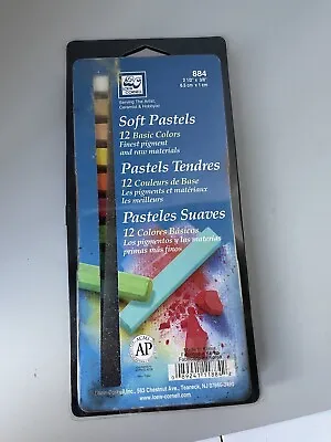 NEW Vintage Soft Pastels 12 Basic Colors Loew Cornell Sealed • $12