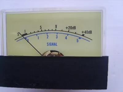 ICOM 200uA FSD S METER APPROX 1.75 X 2.25 Inches • £10.95