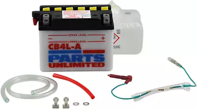 Parts Unlimited - CB4L-A-FP - 12V Heavy Duty Battery Kit Kawasaki KLR 250KLR 60 • $33.95