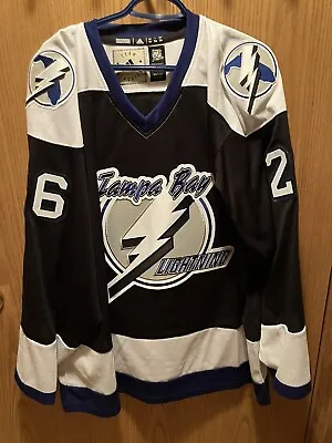 Tampa Bay Lightning Adidas Jersey Size 54 • $183.98