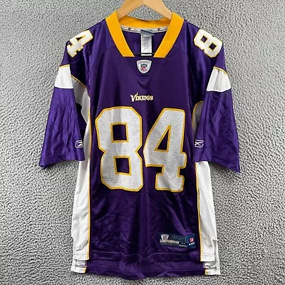 Vintage Minnesota Vikings Randy Moss #84 NFL Football Reebok Jersey Mens Medium • $36.99