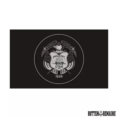 Utah Subdued Sticker Decal Vinyl UT Tactical Military Flag M1r • $14.99