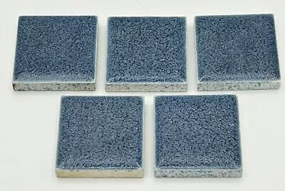 5 Pc. Blue Cobalt 1 3/8 Square Ceramic Tile Crystalline By American Olean Mosaic • $12