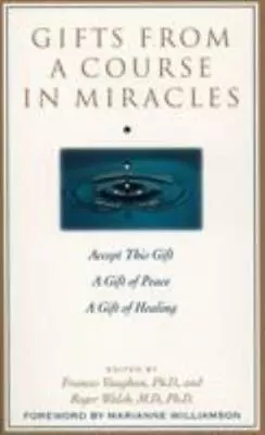 Gifts From A Course In Miracles: Accept This Gift A Gift Of Peace A Gift Of He • $4.89