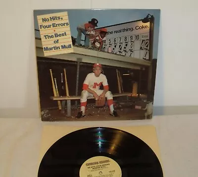 Martin Mull NO HITS FOUR ERRORS  Vinyl Lp~Capricorn Records CPN 0195~~1977~VG+ • $5