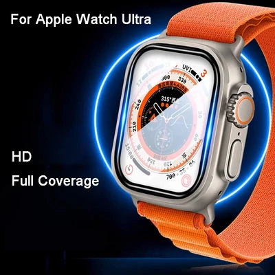 $7.99 • Buy 9H Tempered Glass Smart Watch Screen Protector For Apple Watch Ultra 49mm
