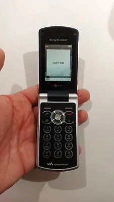 1020.Sony Ericsson W518a Black Very Rare - For Collectors - Unlocked • $24.99