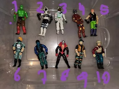 GI Joe Lot Of 10 Figures Tight Joints READ 1:18 Scale • $125