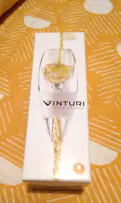 Vinturi - WHITE WINE AERATOR ~NIB~Better Bouquet~Enhanced Flavors~Smoother~ • $11