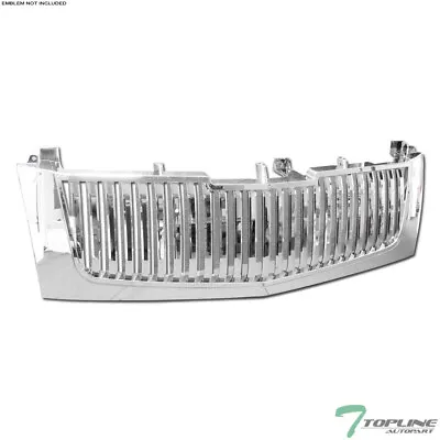 Topline For 2002-2006 Cadillac Escalade Vertical Front Bumper Grille - Chrome • $99