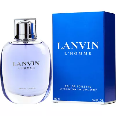 Lanvin L'homme Cologne Men Perfume Fragrance 3.4 Oz 100 Ml Edt Spray Genuine • $28.95