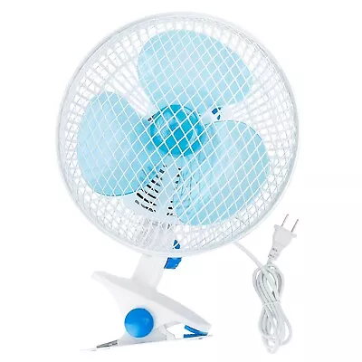 8.6  Portable Desk Fan Oscillating Fans Mini Clip Fan Stroller Cooling Fan Quiet • $26.03