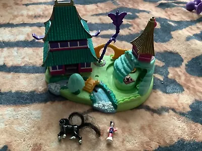 Vintage Disney Polly Pocket Mulan Playset Bluebird Figures Rare Miniature • £30