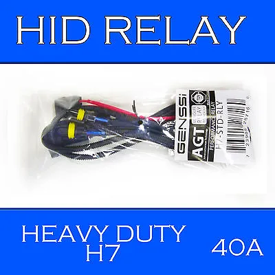 Xenon HID Conversion Relay Wiring Harness H7 With Plug Play Connector • $6.29