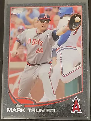 2013 Topps Black #606 Mark Trumbo - Los Angeles Angels /62 • $4.50