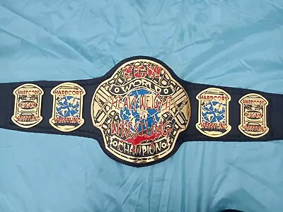 ECW World Heavyweight Championship Hardcore Wrestling Replica Title Belt  Zinc • $200
